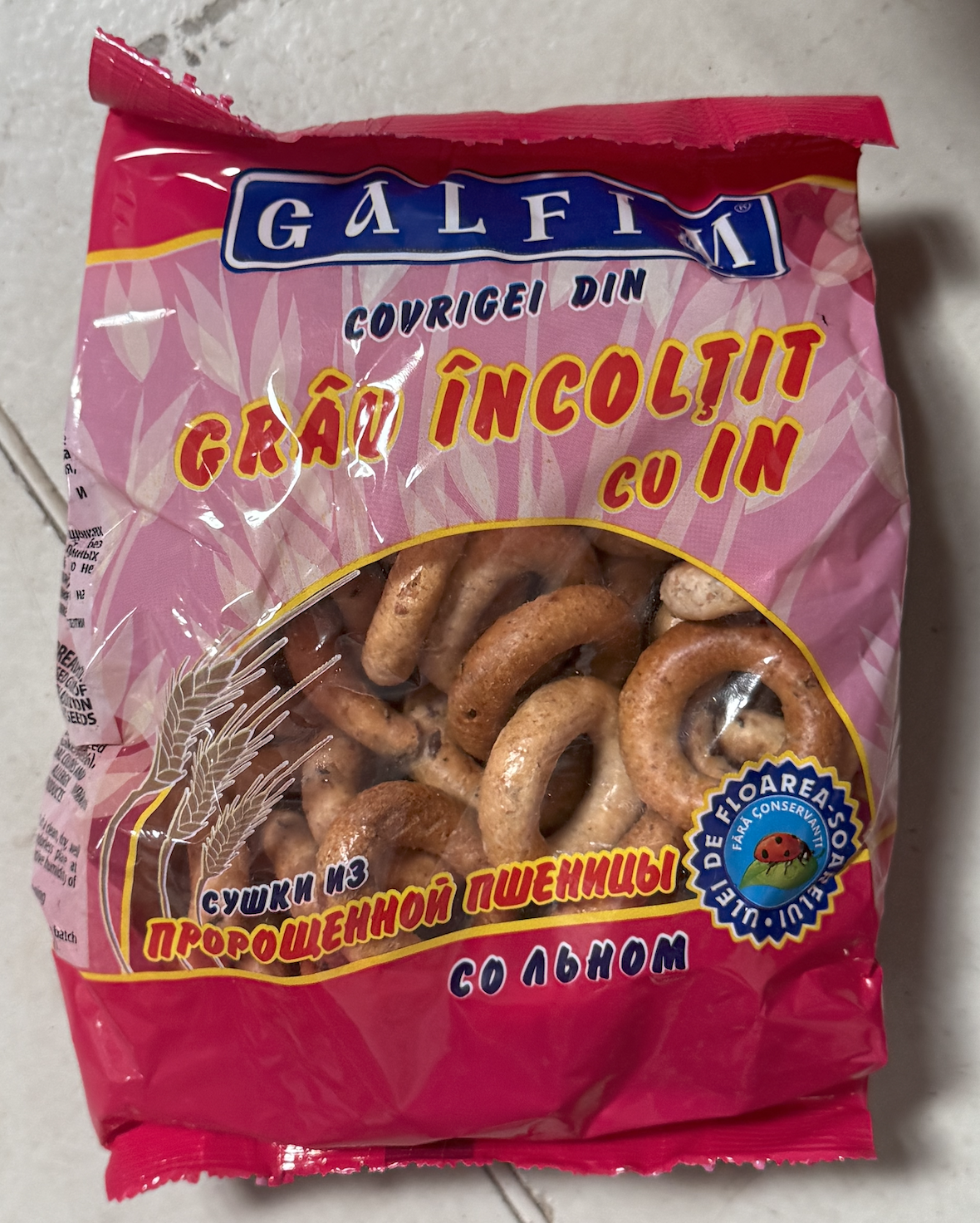 Galfim Covrigei din grau incoltit cu In
