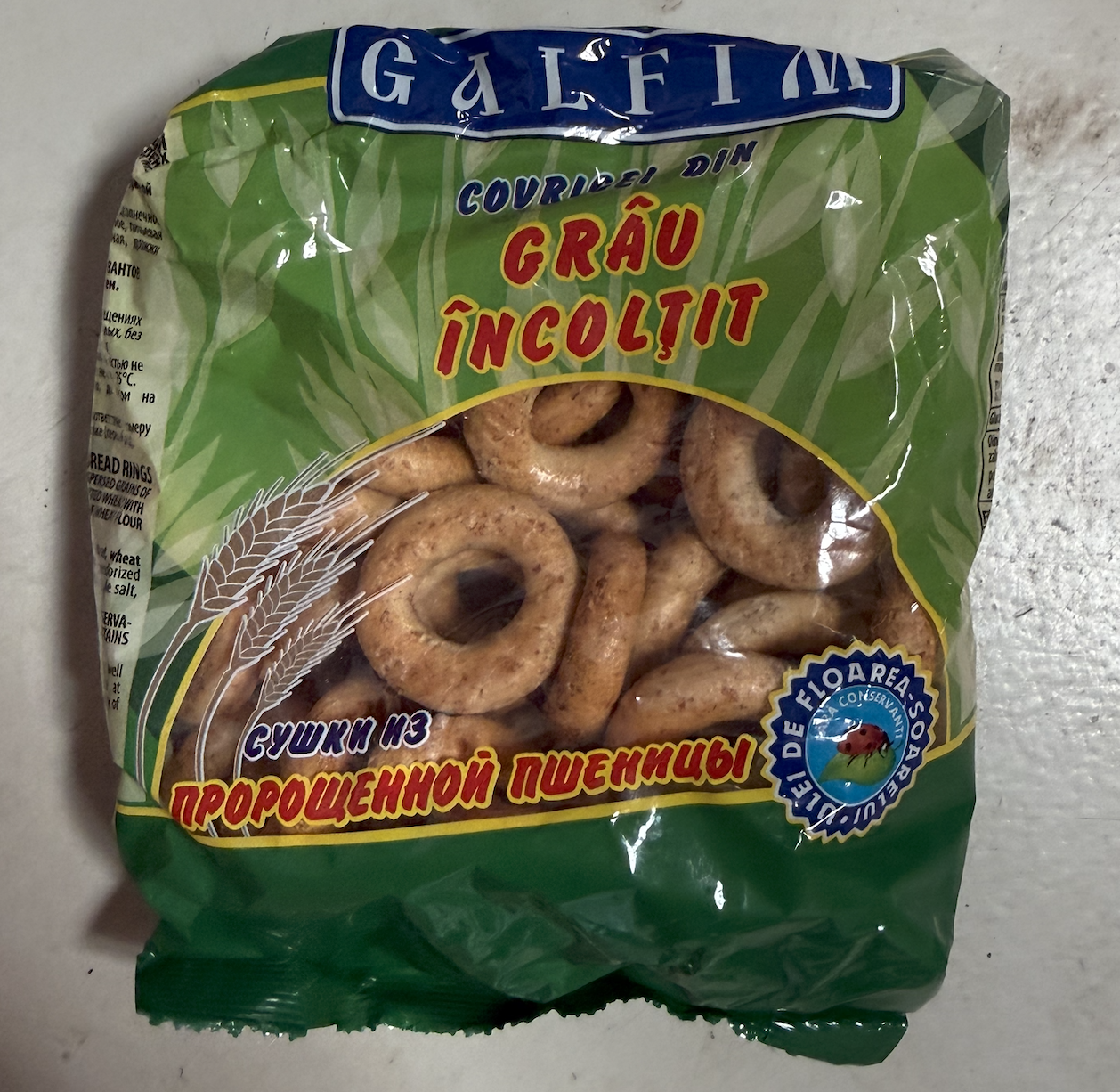 Galfim Covrigei din grau incoltit