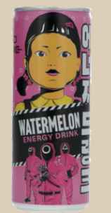 Squid Game Watermerlon Energy Drink 